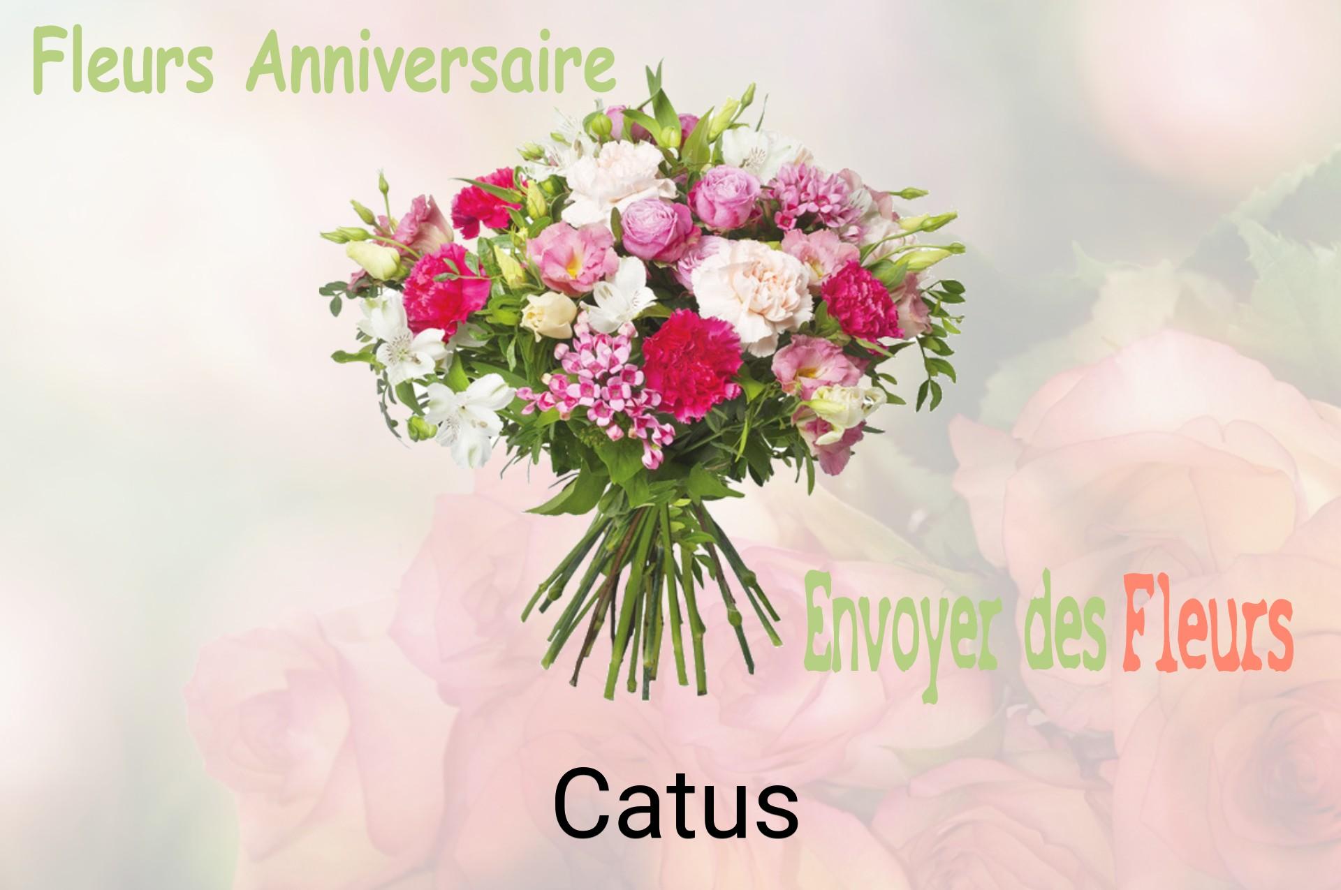 Bouquet de fleurs d’anniversaire livré à Catus